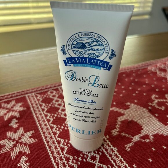 Perlier Double Latte Hand Milk Cream 3.3 oz Sealed - Picture 1 of 2